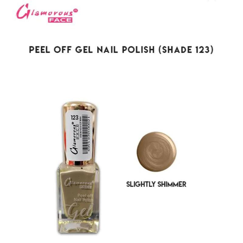 Glamorous Face Gel Peel Off Nail Polish (SHADE 123)