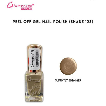Glamorous Face Gel Peel Off Nail Polish (SHADE 123)