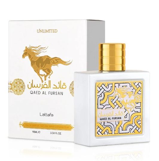 Lattafa Qaed Al Fursan Unlimited White Perfume For Men And Women 100-Ml Edp
