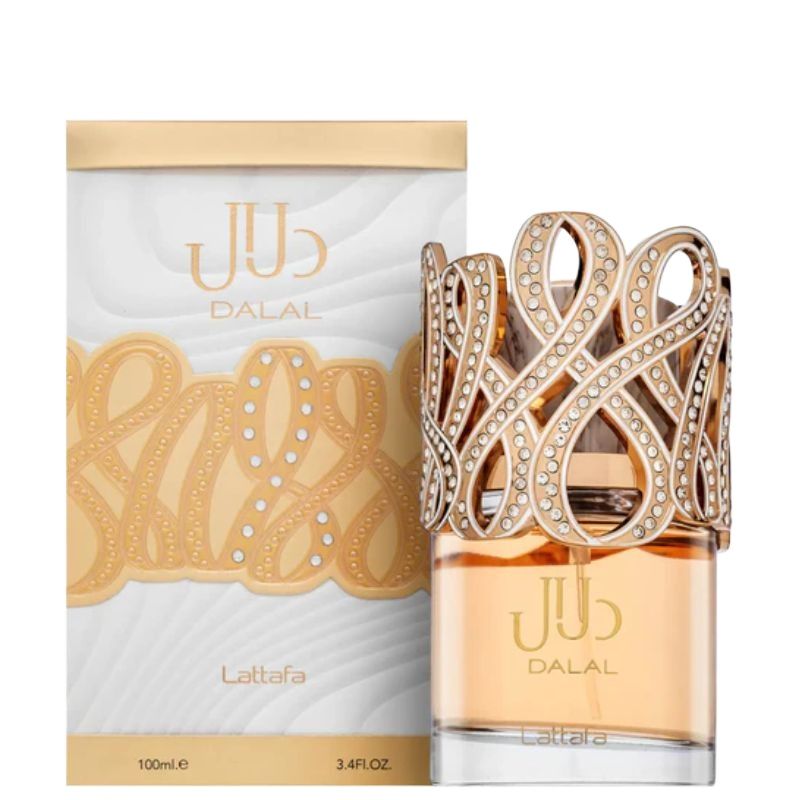 Lattafa Dalal Eau De Parfum 100ml – Long Lasting Original Elegant Floral Fragrance for Women