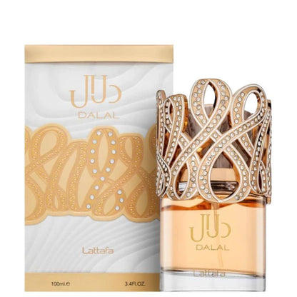 Lattafa Dalal Eau De Parfum 100ml – Long Lasting Original Elegant Floral Fragrance for Women