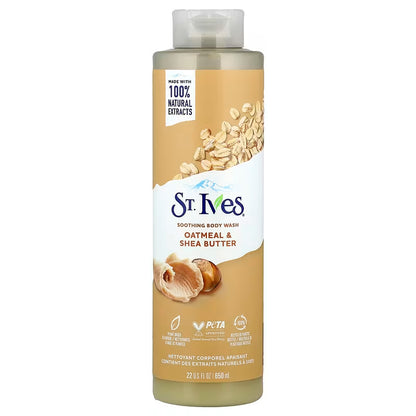 St. Ives Body Wash Soothing Oatmeal & Shea Butter 650ml