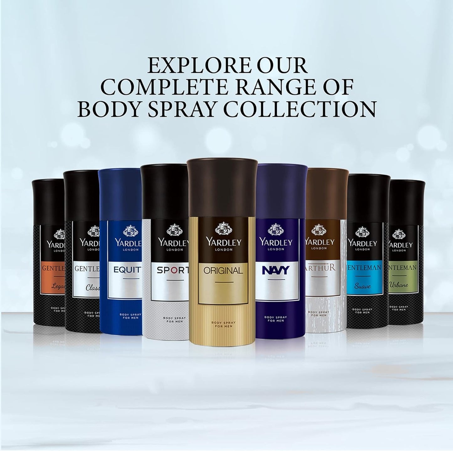 Yardley Sports Body Spray for Men-150ml