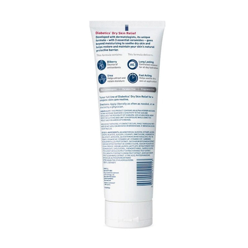 CeraVe Diabetics Dry Skin Relief Moisturizing Cream