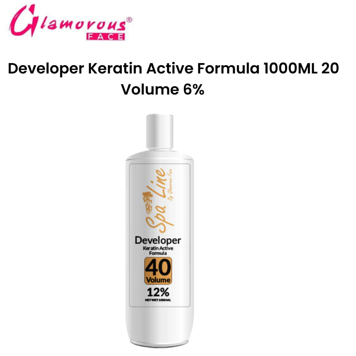 Spa Line  Developer Keratin Active Formula 1000ML 20 Volume 6%