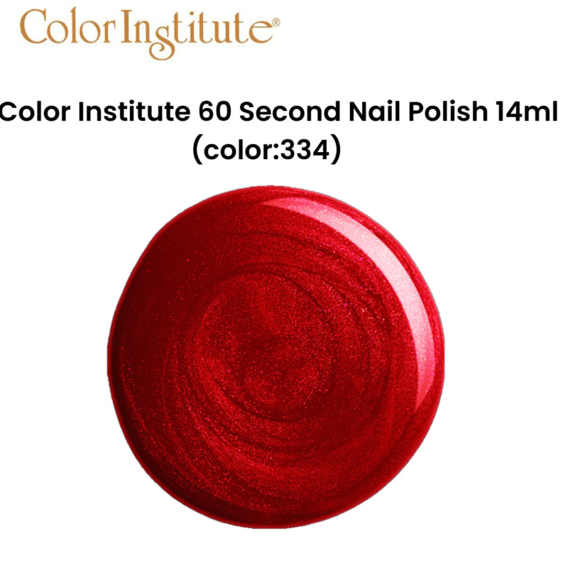 Color Institute 60 Second Nail Polish 14ml (color:334)