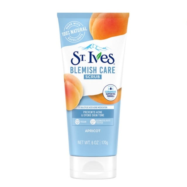St. Ives Blemish Care Scrub Apricot 170g Deep Cleansing & Anti-Blemish Face Scrub