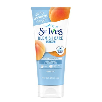 St. Ives Blemish Care Scrub Apricot 170g Deep Cleansing & Anti-Blemish Face Scrub