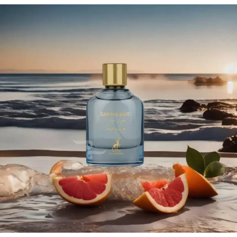 Daring Blue by Maison Alhambra Eau de Parfum Pour Homme 100ml for Men
