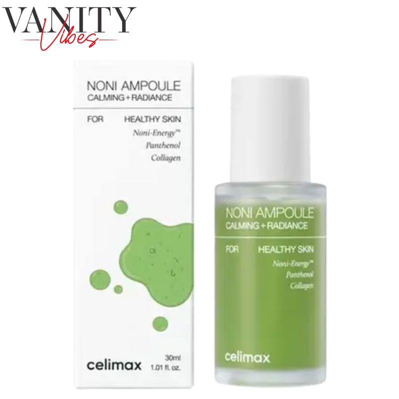 Celimax Noni Ampoule for Calming & Radiance 30 ml Soothes Skin & Enhances Natural Glow (K Beauty)