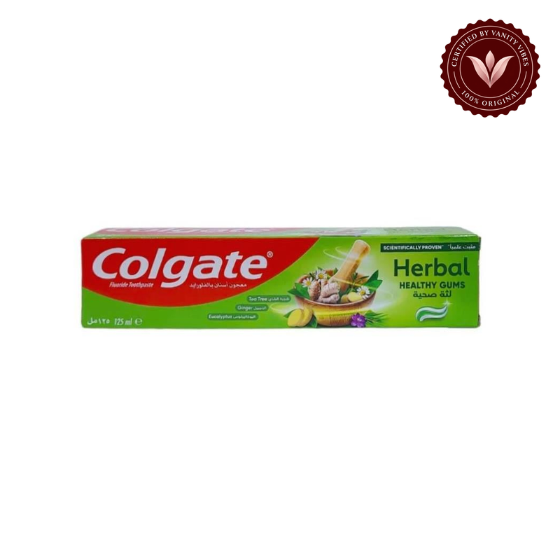 Colgate — Colgate Herbal Healthy Gums Toothpaste 125ml Natural Care for Strong Gums & Fresh Breath — image 1