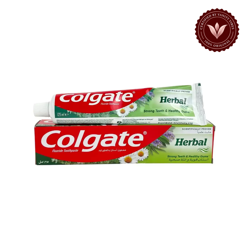 Colgate — Colgate Herbal Healthy Gums Toothpaste 125ml Natural Care for Strong Gums & Fresh Breath — image 2