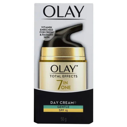 Olay Total Effects 7-in-1 Gentle Day Cream SPF15 50g – Vitamin Enriched for Fresh & Radiant Skin