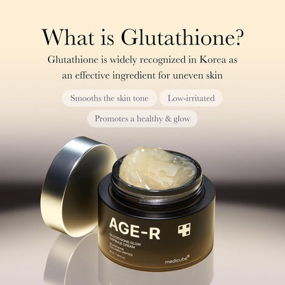 Medicube AGE-R Glutathione Glow Capsule Cream 50 ml Brightening & Anti-Aging Care (K Beauty)