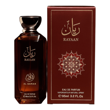 Al Qamar Rayaan Eau De Parfum 95ml – Long Lasting Luxury Arabic Fragrance for Men & Women, Rich Elegant Scent