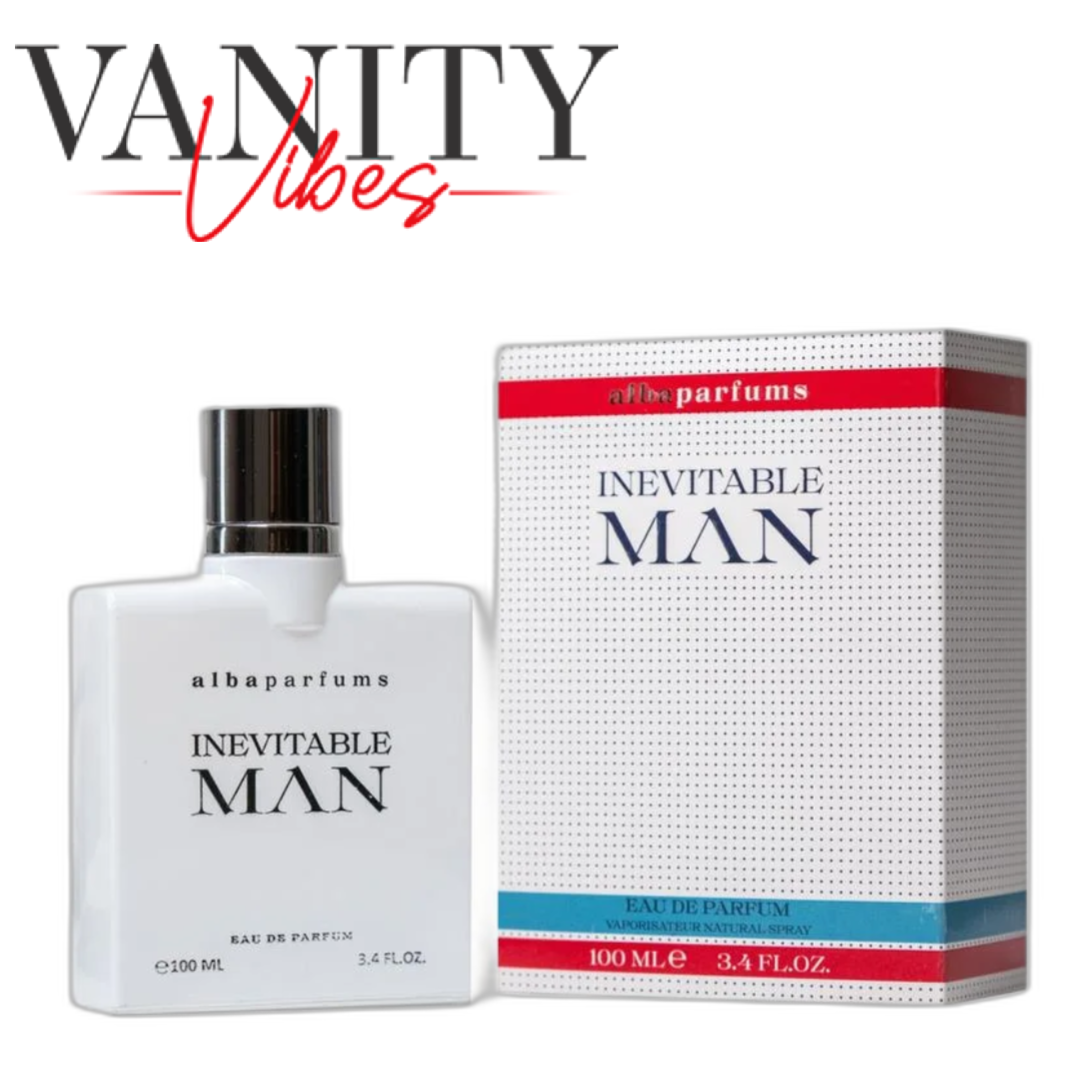 Alba Inevitable Man Eau de Parfum 100ml - Bold & Sophisticated Long Lasting Perfume for Men