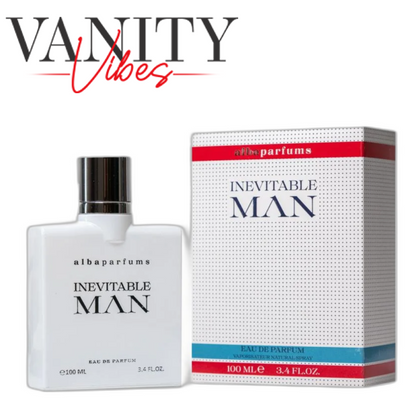 Alba Inevitable Man Eau de Parfum 100ml - Bold & Sophisticated Long Lasting Perfume for Men