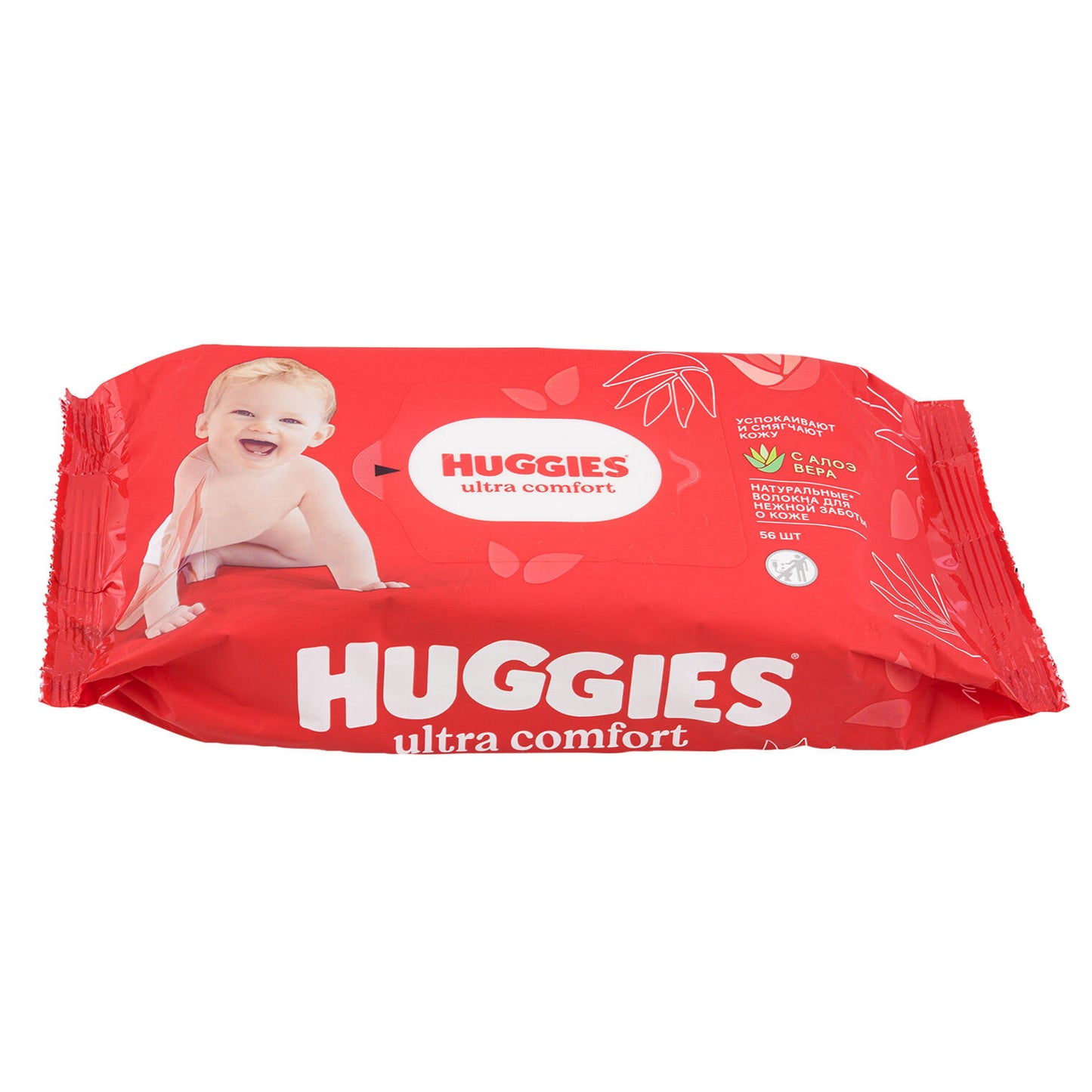 Huggies Ultra Comfort Baby Wipes 56 Sheets - Soft Gentle & Moisturizing Skin Care for Babies