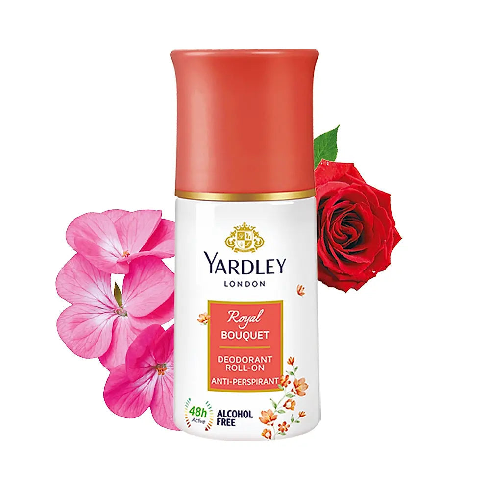 Yardley London Royal Bouquet Deodorant Roll On 50ml