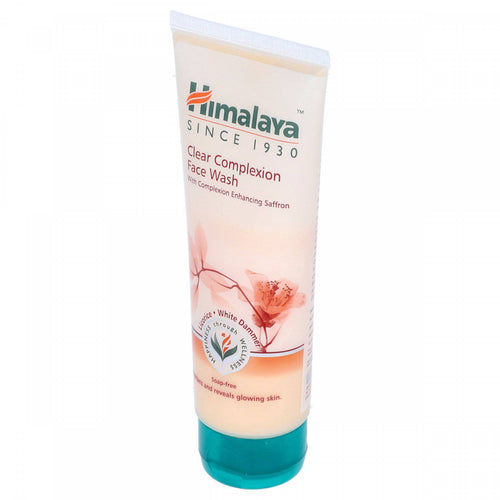 Himalaya Since 1930 Clear Complexion Face Wash 100ml – Herbal Deep Cleansing Formula for Bright, Even Tone & Healthy Skin