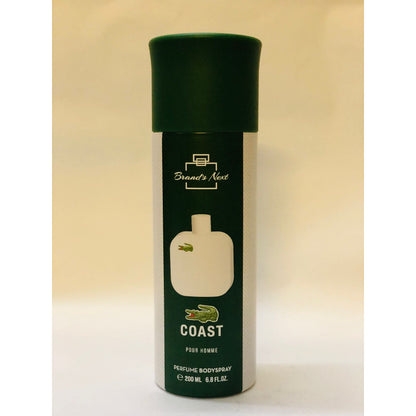 Brand’s Next Coast Pour Homme Perfume Body Spray 200ml Long-Lasting Masculine Fragrance