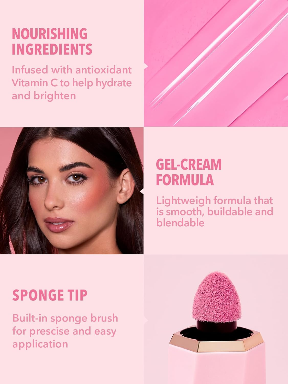 She Glam Sheglam Color Bloom Liquid Blush in Shade Petal Talk 5.2 ml Natural Flush & Long-Lasting Glow
