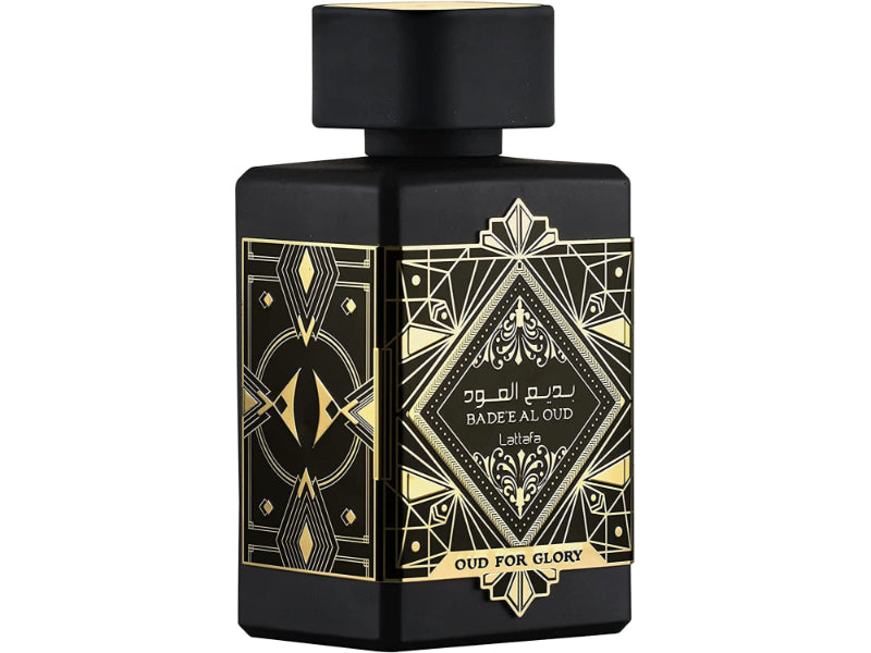 Lattafa Bade’e Al Oud Oud for Glory Black Eau de Parfum 100ml - Long Lasting Rich Oud Fragrance for Men & Women