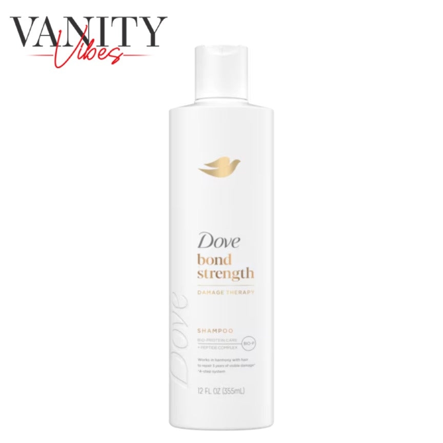 Dove Damage Therapy Bond Strength Shampoo 355ml - Strengthening Shampoo for Damaged & Weak Hair (USA)