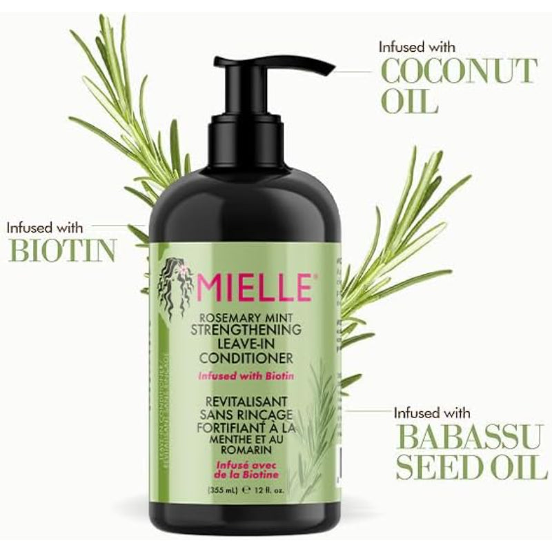 Mielle Rosemary Mint Strengthening Leave in Conditioner 355ml