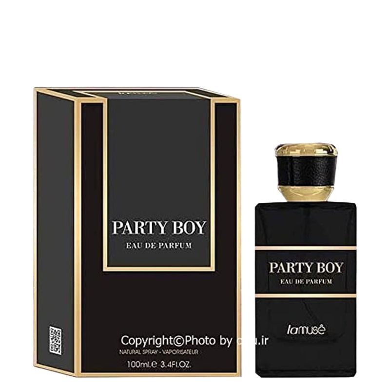 La Muse Party Boy Eau De Parfum 100ml – Long Lasting Original Fresh & Bold Masculine Fragrance for Men
