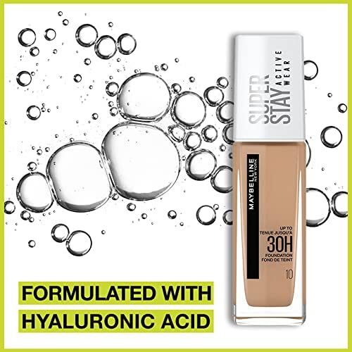 Maybelline New York Super Stay 30H Active Wear Foundation (10 Ivory)