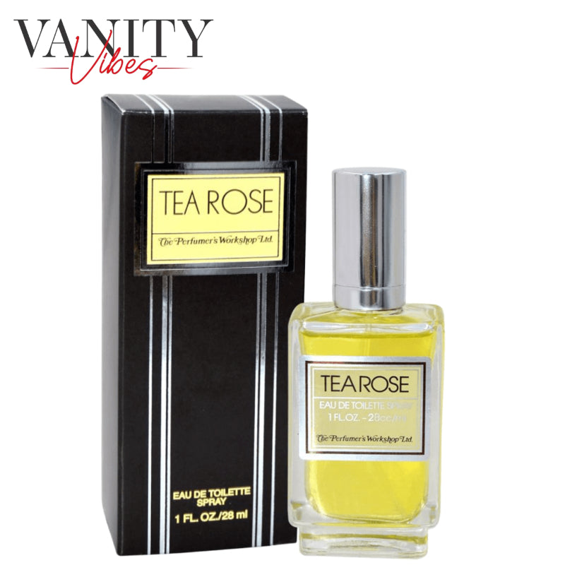 Tea Rose by Perfumers Workshop Eau de Toilette 28ml for Women USA Made