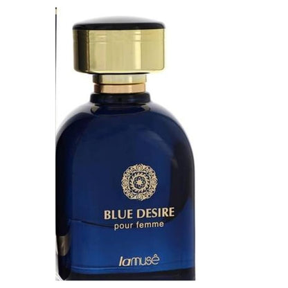 La Muse Blue Desire Pour Femme Eau de Parfum 100ml (Fresh & Captivating Feminine Fragrance)