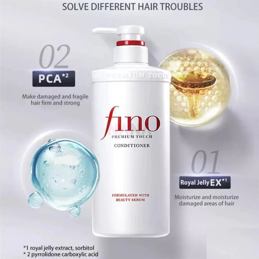 Fino Premium Touch Conditioner Formulated With Beauty Serum 550ml