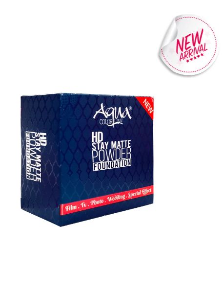 Aqua Color Line Hd Stay Matte Powder Foundation Shade Natural Pearl