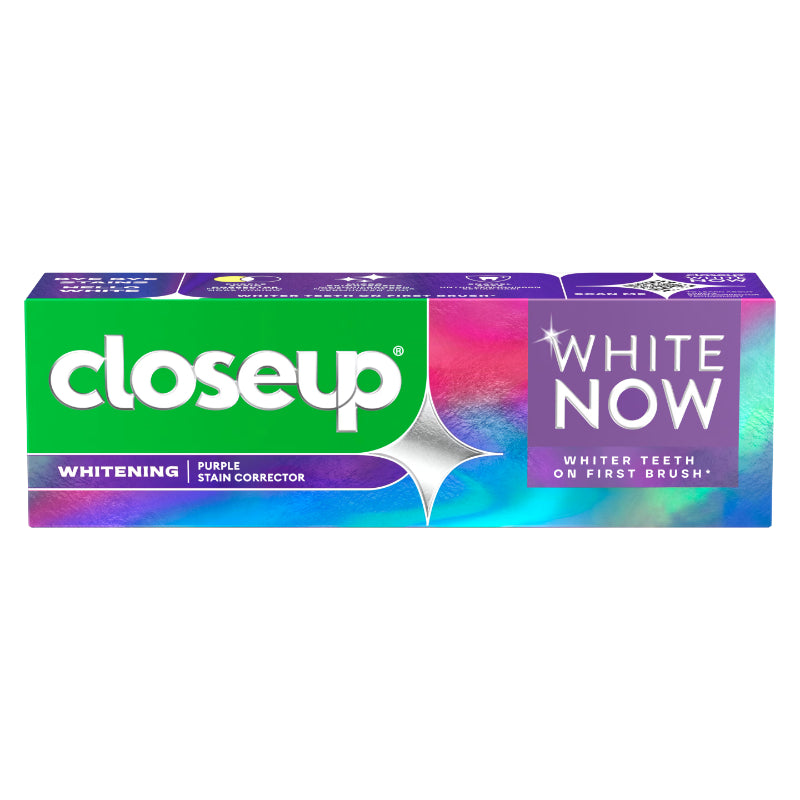 Colgate Closeup Whitening Purple Toothpaste 95g Stain Correction & Instant White Formula