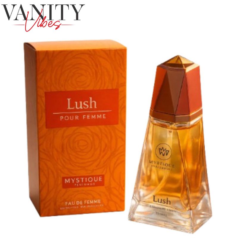 Lush Pour Femme EDP by Mystique Perfumes 50ml Long-Lasting Elegant & Floral Fragrance