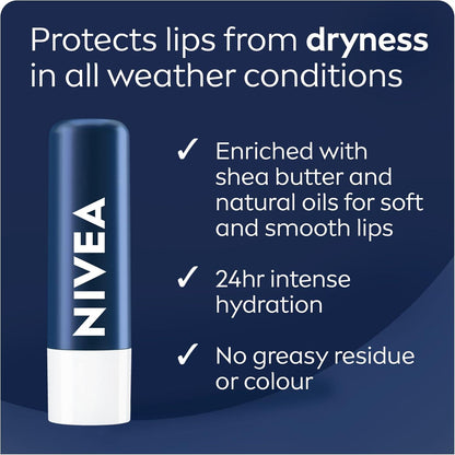 Nivea Men Active SPF15 Lip Balm 24H Moisture 4.8g