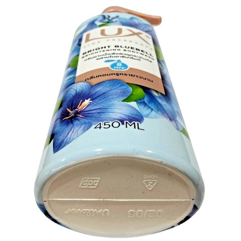 Lux Bright Bluebell Fragrance Body Wash 450ml - Gentle Cleansing Shower Gel for Soft, Smooth & Long Lasting Floral Fresh Skin