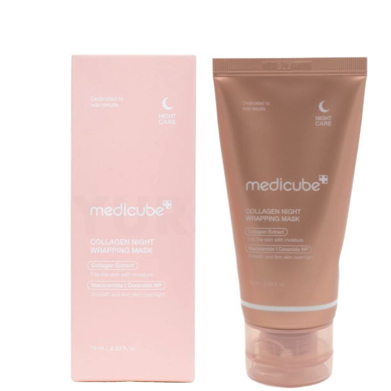 Medicube Collagen Night Wrapping Mask 75 ml Overnight Firming & Hydration (K Beauty)