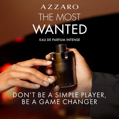 Azzaro The Most Wanted Eau de Parfum Intense 100ml Bold Spicy Woody Fragrance for Men