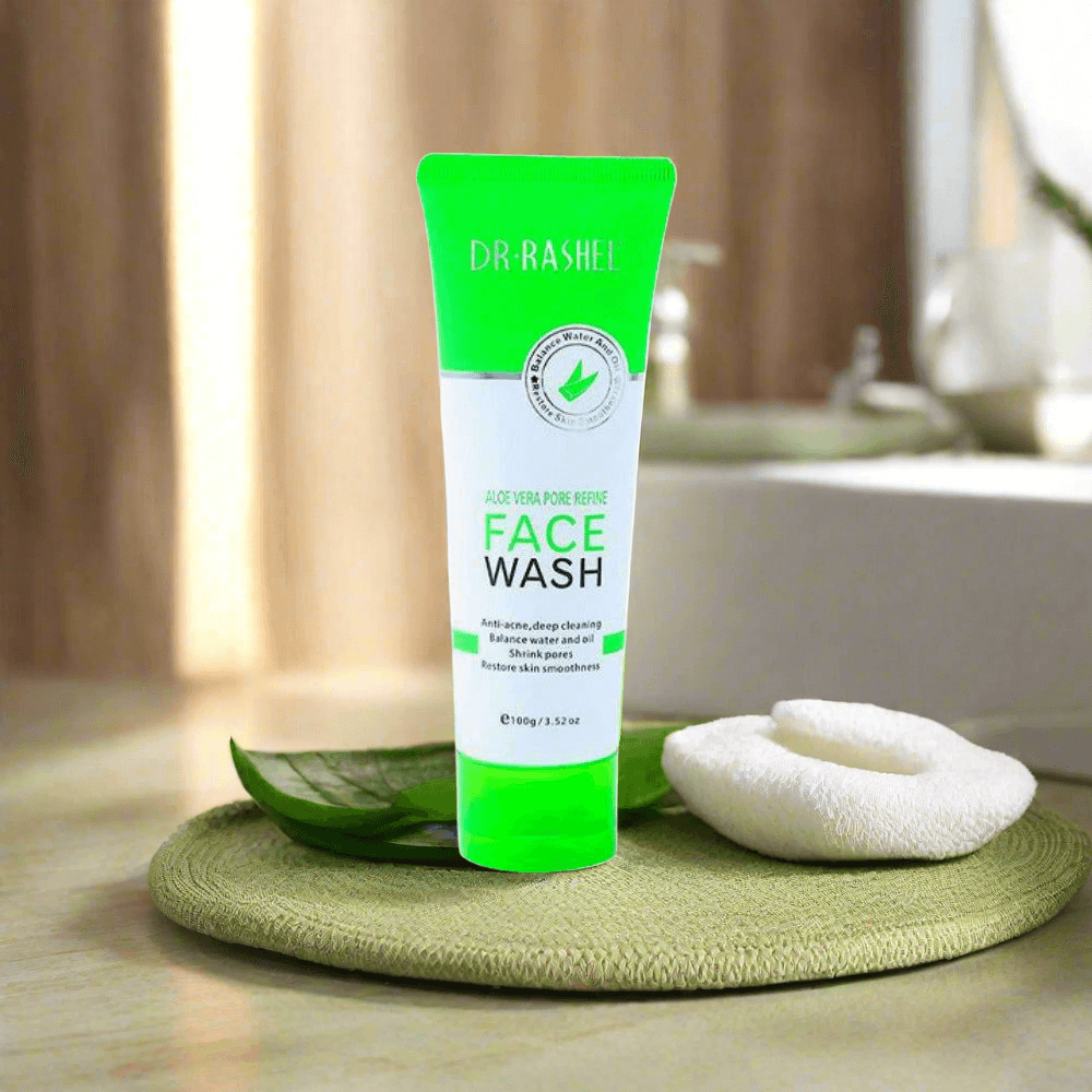 Dr. Rashel Aloe Vera Pore Refine Face Wash 100 g Gentle Cleansing & Pore Care