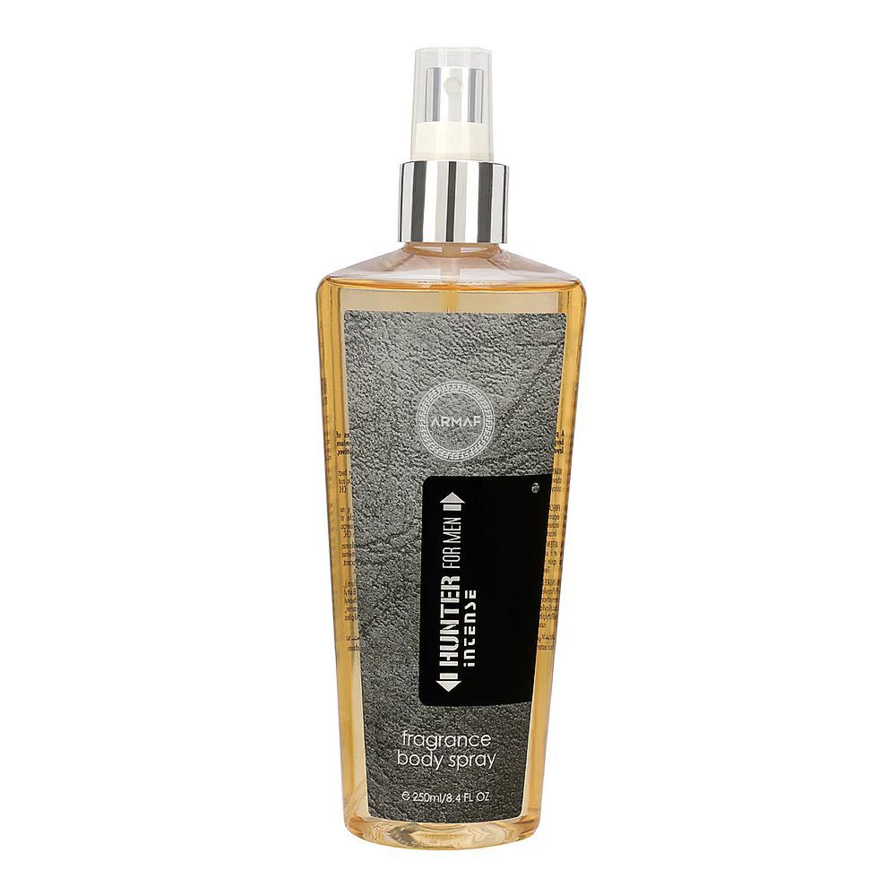 Armaf Hunter For Men Intense Fragrance Body Mist 250ml – Long Lasting Bold Masculine Perfume Spray