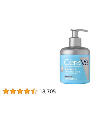 CeraVe Psoriasis Cream (227g) - Relief for Dry & Psoriatic Skin