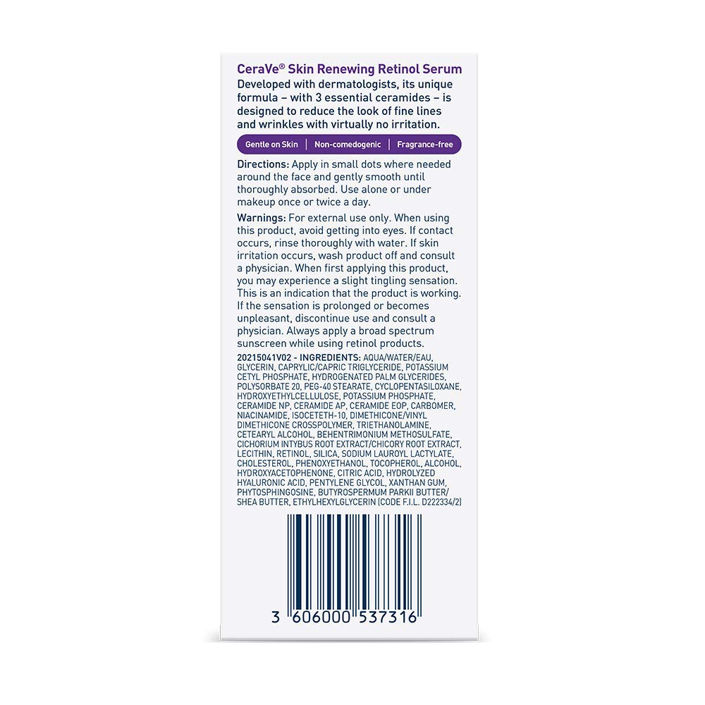 Cerave Skin Renewing Retinol Serum 30ml