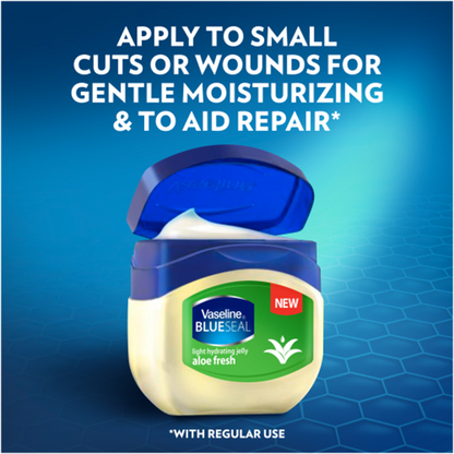 Vaseline Blueseal Aloe Fresh Light Hydrating Petroleum Jelly 100ml