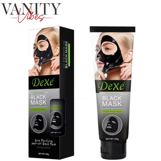 Dexe Deep Cleansing Black Mask 120 g Pore Cleansing & Skin Detox