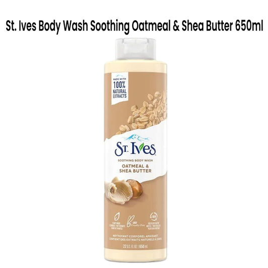 St. Ives Body Wash Soothing Oatmeal & Shea Butter 650ml
