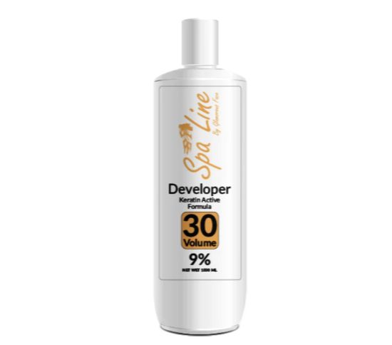 Spa Line Developer Keratin Active Formula 1000ML 30 Volume 9%