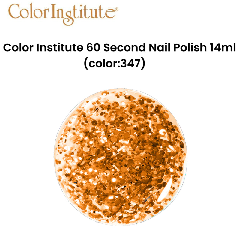 Color Institute 60 Second Nail Polish 14ml (color:347)